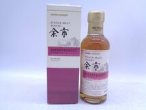 NIKKA WHISKEY ニッカ ウイスキー 余市 シングルモルト シェリー&スイート 180ml 55% 箱 ウイスキー 古酒 未開栓 P031392_画像1