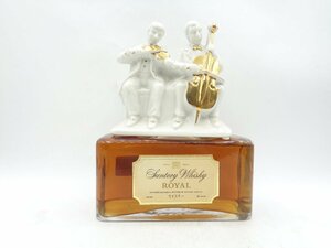 SUNTORY WHISKY ROYAL サントリー ウイスキー ローヤル 演奏者 バイオリン チェロ 700ml 未開封 古酒 G24536