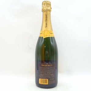 Veuve Clicquot PONSARDIN ヴーヴクリコ ポンサルダン イエローラベル ブリュット シャンパン 箱入 未開封 古酒 750ml 12％ G24492の画像4