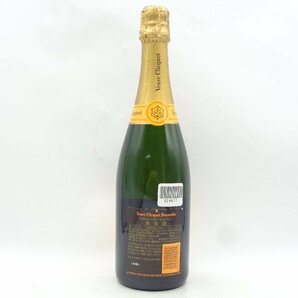 Veuve Clicquot PONSARDIN ヴーヴクリコ ポンサルダン イエローラベル ブリュット シャンパン 未開封 古酒 750ml 12％ G24677の画像3