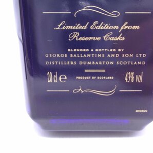 Ballantine's LIMITED バランタイン リミテッド スコッチ ウイスキー 200ml 古酒 未開栓 箱 P031182の画像4