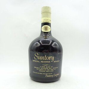 SUNTORY WHISKY SPECIAL RESERVE サントリー ウイスキー スペシャル リザーブ 特級 760ml 43％ 未開封 古酒 B66070の画像1