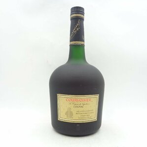 COURVOISIER VSOP クルボアジェ VSOP コニャック ブランデー グリーンボトル 1000ml 箱入 未開封 古酒 X265448の画像4