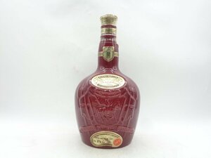 ROYAL SALUTE 21年 ロイヤル サルート 赤 陶器 スコッチ ウイスキー 1000ml 40% 未開封 古酒 Z047983