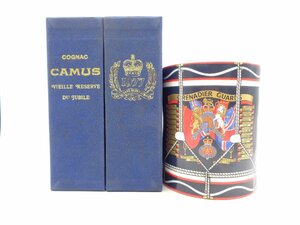 CAMUS VIEILLE RESERVE DU JUBILE 1977 カミュ ヴィエイユ リザーブ ドラム型 陶器 コニャック ブランデー 箱入 未開封 古酒 H15545