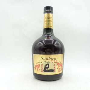 SUNTORY WHISKY サントリー ウイスキー スペシャル リザーブ 特級 干支ラベル 巳歳 へび 760ml 43% 国産 未開封 古酒 X266255の画像1