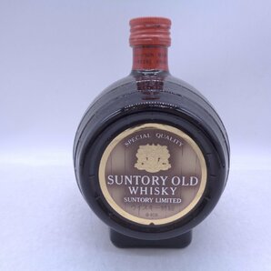 SUNTORY WHISKY OLD サントリー オールド 樽型ボトル ウイスキー 特級 国産 700ml 43% 未開栓 古酒 箱 X265026の画像5