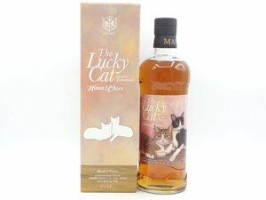 MARS WHISKY The Lucky Cat Double Individuals Hana＆Choco マルス ウイスキー ザ ラッキー キャット ハナ＆チョコ 700ml 43% 箱入 Q13005