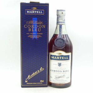 MARTELL CORDON BLEU OLD CLASSIC COGNAC マーテル コルドンブルー オールド クラシック コニャック ブランデー 700ml X266238の画像1