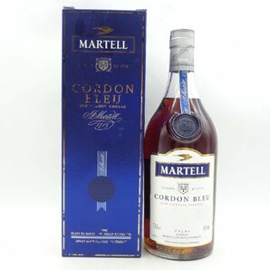 MARTELL CORDON BLEU OLD CLASSIC COGNAC マーテル コルドンブルー オールド クラシック コニャック ブランデー 700ml X266336の画像1