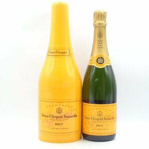 Veuve Clicquot PONSARDIN ヴーヴクリコ ポンサルダン イエローラベル ブリュット シャンパン ケース入 未開封 古酒 750ml 12％ X266414の画像1