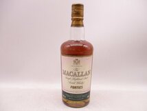 The MACALLAN FORTIES ザ マッカラン フォーティーズ ディケーズシリーズ 500ml 40% 古酒 未開栓 ウイスキー 箱 C108557_画像2