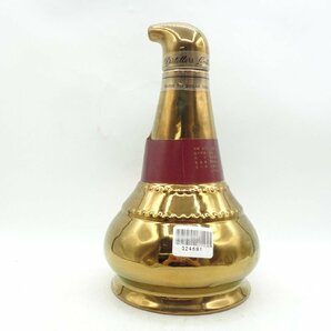 WHYTE＆MACKAY GOLD ホワイト＆マッカイ ゴールド ポットスティル デキャンタ 陶器 スコッチ ウイスキー 1000ml 未開封 古酒 G24691の画像3