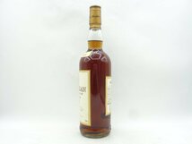 THE MACALLAN ザ マッカラン 12年 シングル ハイランド モルト スコッチ ウイスキー 旧ボトル 未開栓 古酒 750ml 43% B66257_画像2
