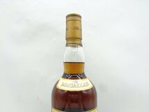 THE MACALLAN ザ マッカラン 12年 シングル ハイランド モルト スコッチ ウイスキー 旧ボトル 未開栓 古酒 750ml 43% B66257_画像6