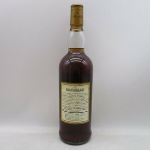 THE MACALLAN ザ マッカラン 12年 シングル ハイランド モルト スコッチ ウイスキー 750ml 43% 古酒 未開栓 箱 X132805の画像5