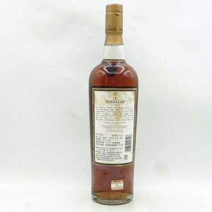 The MACALLAN 12年 ザ マッカラン シングルモルト ハイランド スコッチウイスキー 700ml 40% 箱入 古酒 未開封 C107092の画像4