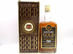 SUNTORY GOLD サントリー ウイスキー ゴールド ウイスキー1級 国産 1440ml 古酒 未開栓 箱 B66593