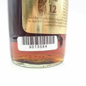 【1円】～ WILD TURKEY 12年 ワイルドターキー リミテッド エディション ゴールド バーボン ウイスキー 750m 50,5％ ※液面低下 Q013584の画像8