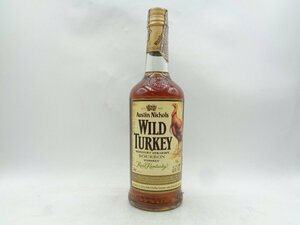 WILD TURKEY ワイルドターキー ケンタッキー バーボン ウイスキー 700ml 40％ 未開封 古酒 X266539