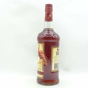 WILD TURKEY 8年 ワイルド ターキー ケンタッキー バーボン ウイスキー 赤 レッドキャップ 1000ml 50,5% 未開封 古酒 B66679の画像2