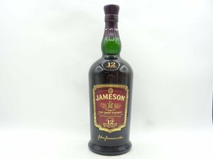 JAMESON 12年 ジェムソン オールド アイリッシュ ウイスキー 1000ml 43% 未開栓 古酒 X267045