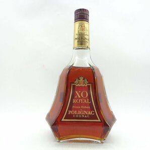 PRINCE HUBERT de POLIGNAC XO ROYAL プリンス ユベール ポリニャック ロイヤル コニャック ブランデー 700ml 古酒 未開栓 G24918の画像1