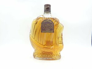 GLORIA OCEAN グロリア オーシャン シップボトル 帆船 ウイスキー 特級 未開封 古酒 三楽 760ml X266973