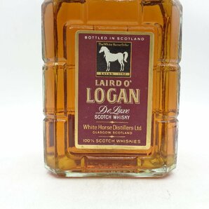 LAIRD O' LOGAN DELUXE レアード ローガン デラックス 八角スクリューキャップ スコッチ ウイスキー 未開封 古酒 W365の画像5