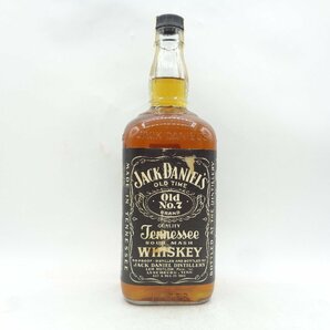 JACK DANIEL'S Old NO.7 ジャック ダニエル テネシー ウイスキー 未開封 古酒 1000ml 45％ X266997の画像1