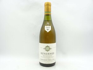 【1円】～ RENOMMEE BOURGOGNE 1992 REMOISSENET PERE & FILS ブルゴーニュ ルノメ ルモワスネ 白ワイン 750ml G25132