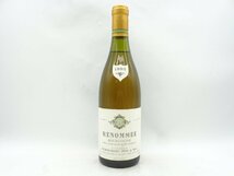 【1円】～ RENOMMEE BOURGOGNE 1992 REMOISSENET PERE & FILS ブルゴーニュ ルノメ ルモワスネ 白ワイン 750ml G25132_画像1