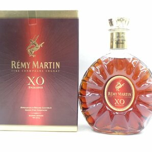 REMY MARTIN XO EXCELLENCE レミーマルタン XO エクセレンス ブランデー 700ml 40% 箱入 未開封 古酒 Q014376の画像1