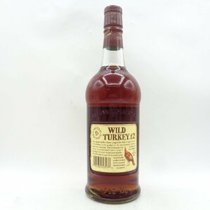 WILD TURKEY 12年 ワイルドターキー ビヨンド デュプリケーション バーボン レッド 赤キャップ 750ml 50,5% 箱入 未開封 古酒 X267047の画像4