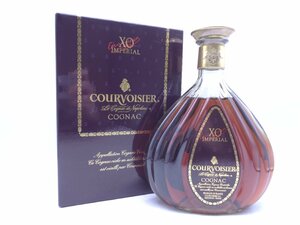 COURVOISIER XO IMPERIAL クルボアジェ XO インペリアル ブランデー グリーンボトル 700ml 古酒 未開栓 箱 X267150