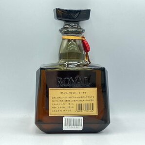 ST【同梱不可】 サントリー ローヤル SR ウイスキー 720ml 43% 未開栓 古酒 Z050626の画像3