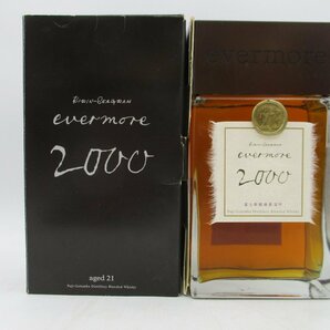 KIRIN SEAGRAM evermore エバモア 2000 21年 キリンシーグラム ウイスキー 箱入 700ml 40％ 未開封 古酒 B66813の画像1