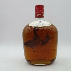 SUNTORY WHISKY OLD サントリー オールド つくばエキスポ '85 バードボトル カナダグース ウイスキー 箱入 700ml 43％ 未開栓 古酒 P31739の画像3