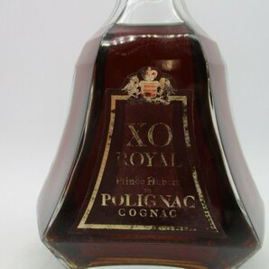 PRINCE HUBERT de POLIGNAC XO ROYAL プリンス ユベール ポリニャック ロイヤル コニャック ブランデー 箱入 700ml 古酒 未開栓 P31707の画像5