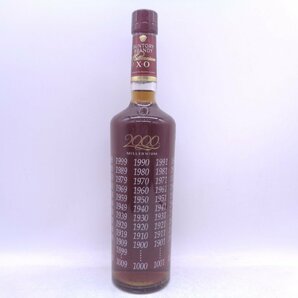 SUNTORY BRANDY XO MILLENNIUM サントリー ブランデー 2000 国産 未開封 古酒 700ml 40% 箱 B66069の画像2