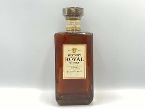 ST【同梱不可】 SUNTORY WHISKY ROYAL サントリー ウイスキー ローヤル スリム 700ml 43% 未開栓 古酒 Z050798