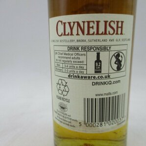 ベビーボトル CLYNELISH 14年 クライヌリッシュ シングルモルト スコッチ ウイスキー 200ml 46% 箱入 古酒 未開栓 B66927の画像6