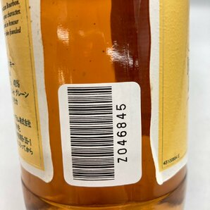 ST【同梱不可】Four Roses フォアローゼス イエローラベル 700ml 40% 1048g 未開栓 古酒 Z046845の画像9