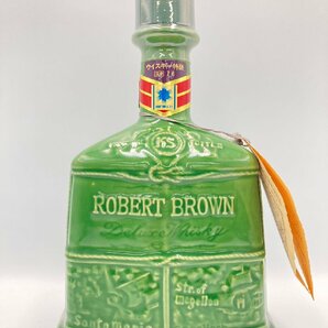 ST【同梱不可】特級 KIRIN ロバートブラウン メモリアル ボトル ポートピア 81 720ml 43％ 未開栓 古酒 Z047255の画像1