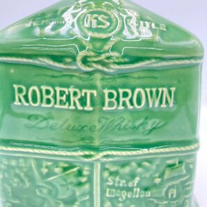 ST【同梱不可】特級 KIRIN ロバートブラウン メモリアル ボトル ポートピア 81 720ml 43％ 未開栓 古酒 Z047255の画像5