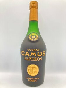 ST【同梱不可】 ※液面低下注意 CAMUS カミュ ナポレオン グリーンボトル 未開栓 古酒 Z049675