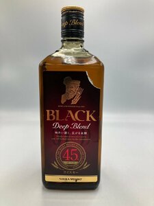 ST【同梱不可】 ブラック ニッカ ディープ ブレンド 700ml 45% 未開栓 古酒 Z046758