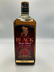 ST【同梱不可】 ブラック ニッカ ディープ ブレンド 700ml 45% 未開栓 古酒 Z046761