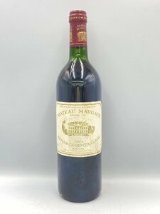 ST【同梱不可】 CHATEAU MARGAUX 1993 シャトー マルゴー プルミエ グラン クリュ 赤ワイン 750ml 12.5% 未開栓 古酒 Z049830