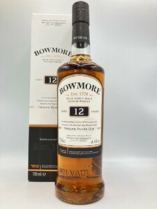 ST【同梱不可】BOWMORE ボウモア 12年 箱有 700ml 40％ 未開栓 古酒 Z049839